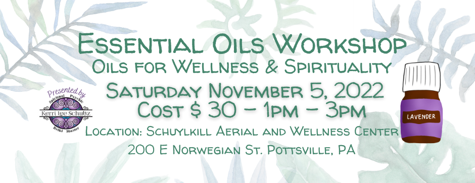 Essential Oil Workshop In Person