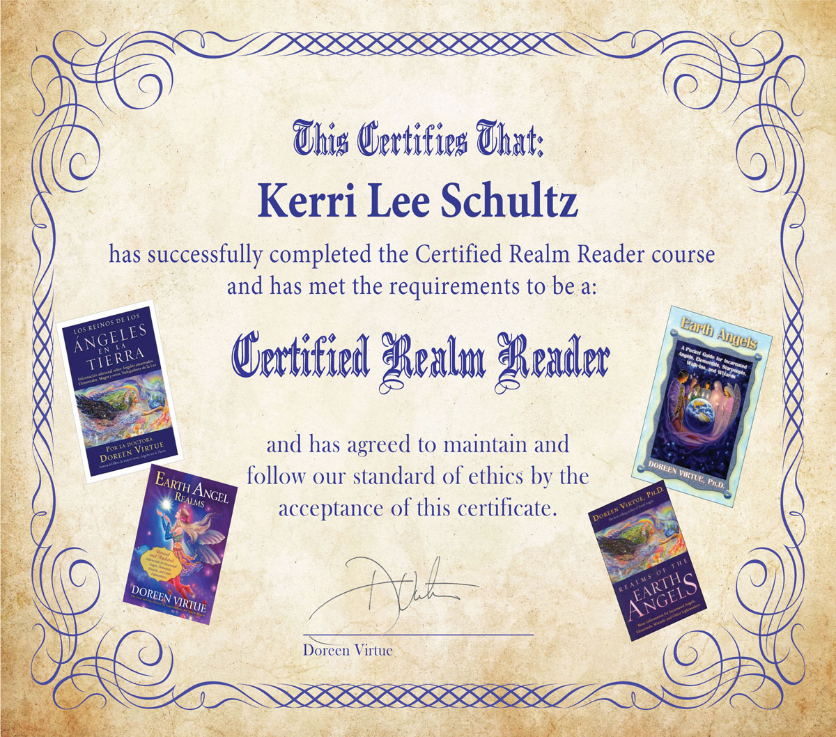 Realm Reader Certificate